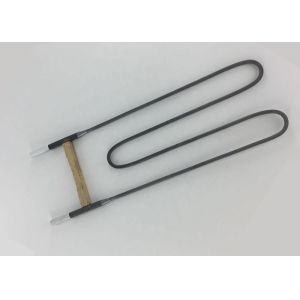 Buy cheap MoSi2 Molybdenum Disilicide Heater , Gray W Shape Large Heating Element product