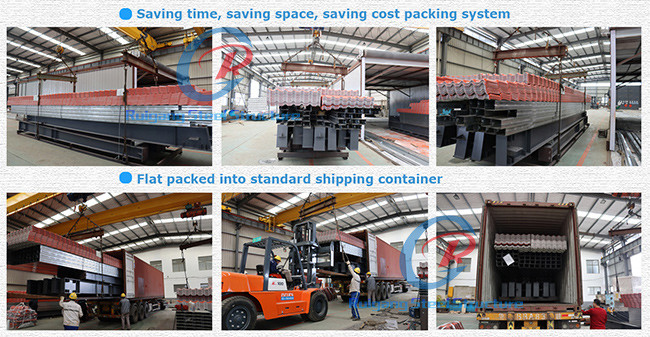 Modern Wide Span Steel Buildings Multi Storey Lightweight Metal Building
