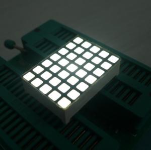 China White 5x7 Dot Matrix LED Display High Efficiency Programmable LED Display on sale