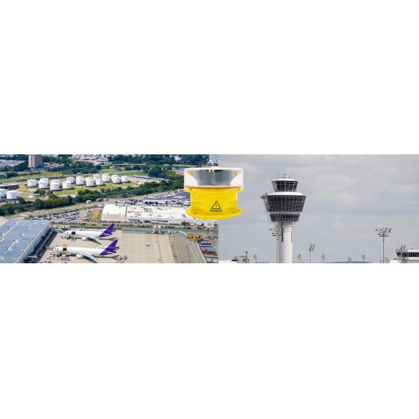 LED Solar Powered Lantern Light With Red Green Yellow White Blue Flashing Navigation Warning