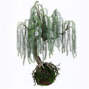 Buy cheap Q117-9 Realistic Artificial Plants Home Decor Plants Weeping Willow With Plastic Base product