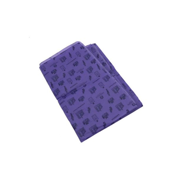 Purple Tissue Wrapping Paper Sheet / Personalised Wrapping Paper Roll