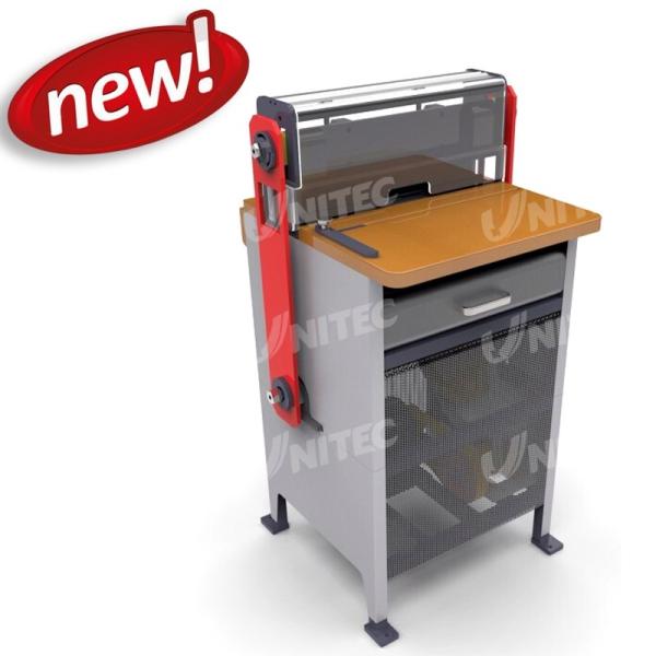 Quality Durable Tabletop Heavy Duty Punching Machine With Wire Closing System for sale