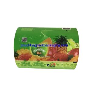 China Custom Printed Roll Stock Plastic Film, laminated packaging film roll on sale