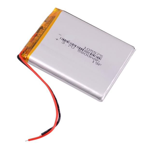 Rechargeable Lithium 105575 3.85V 3.7 v 5000mah tablet battery