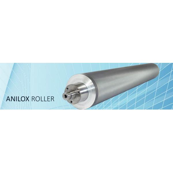 Flexo Ceramic Anilox Roller For Coating Glue Laminating High Precision
