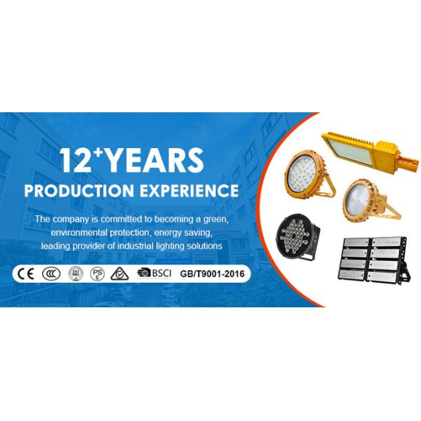 IP66 SMD2835 LED Explosion Proof Lighting 5500-6500K