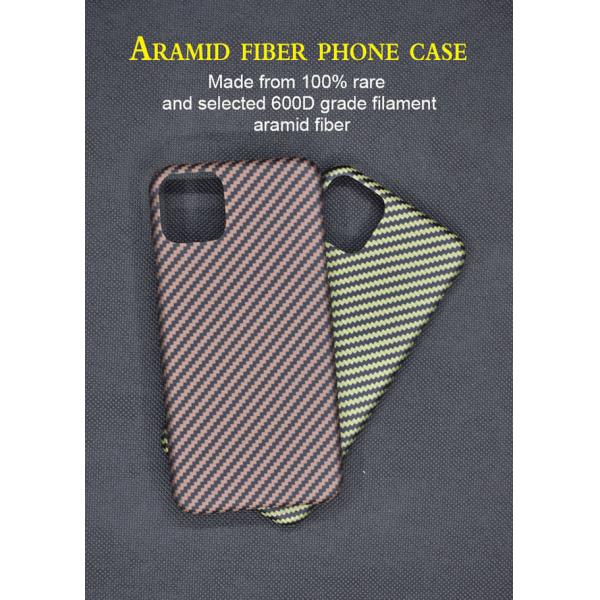 3D Touch Shockproof Aramid iPhone Case For iPhone 11 Pro Max