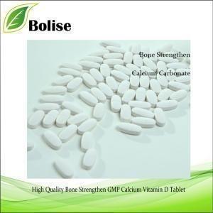 China GMP Calcium Vitamin D Tablet OEM ODM Nutritional Formulas on sale