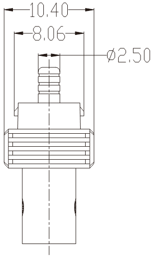 Power Battery TX60-3 Elbow Plug Male And Female 3 Pin Connector With Sheath
