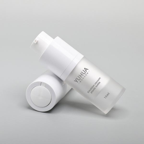 FDA Plastic Packaging Bottles 15ml 30ml 50ml Clear Round Shape