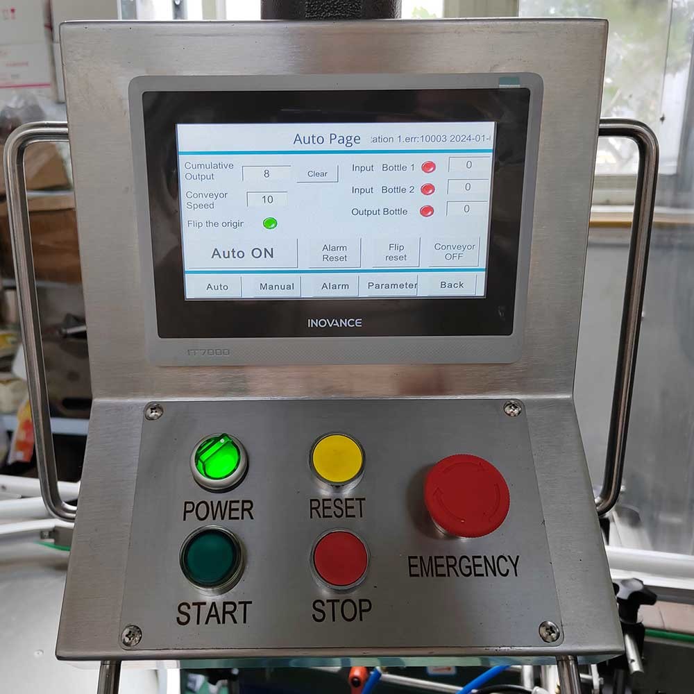 Automatic Linear 48-56 Bpm Glass Plastic Bottle 250ml 500ml Bbq Sauce Filling Machine