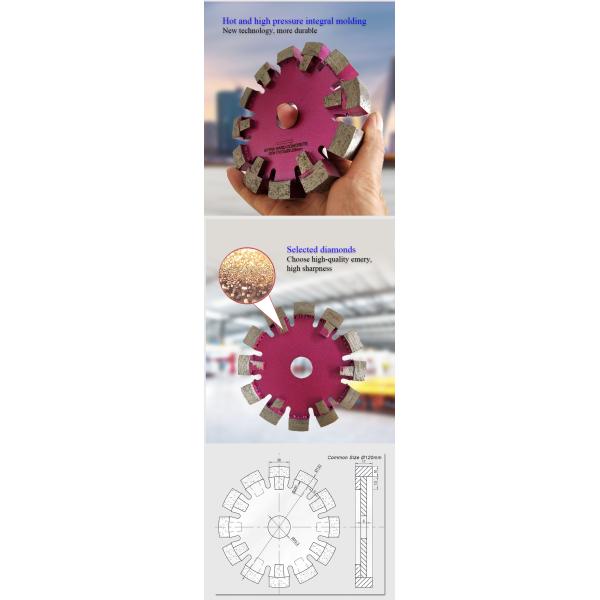Laser Welded Tuck Point Grinding Wheel 105mm Diameter