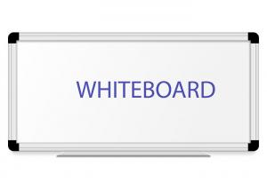 China Vertical Large Magnetic White Board , Magnetic Whiteboard Wood Frame on sale