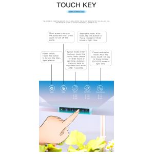 LED Lighting Hydro Planter , Intelligent Circulating Water Pump Hydroponic Pots