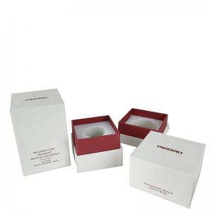 China Two Pieces Perfume Gift Box Rigid Cardboard Packaging Box With Lid on sale