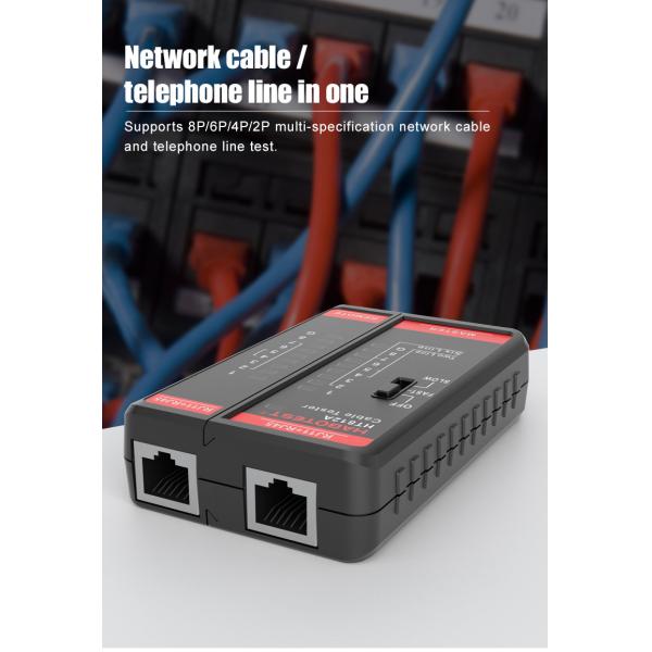 HABOTEST HT812 Network Cable Tester RJ11 RJ45 Dual-use Tester LED Status Display NC/HDMI Repair