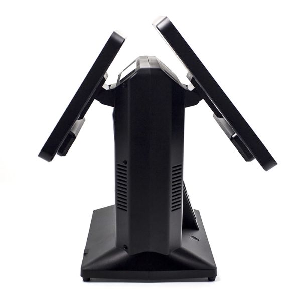 Touch Dual Screen Supermarket POS System With 2D Code Dedicated Camera