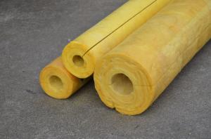 Buy cheap High Temp Glass Wool Pipe Insulation product
