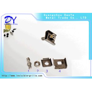 316 SS Wire Sliding Invisible Grille Accessories For Balcony Window