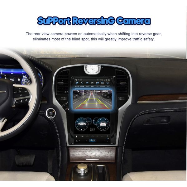 13.3inch Automotive Multimedia Players For Chrysler 300C 2012 2013 2014 -2019