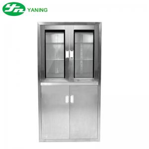 Buy cheap Custom Stainless Steel Medical Cabinet , Sliding Glass Door Medicine Cabinet product