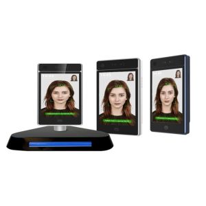 Buy cheap Infrared Thermometer Temperature Screening Kiosk With Facial Recognition 10 Inch product