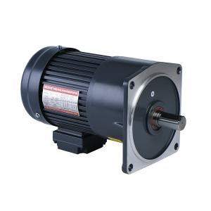 China 28mm Shaft 12v Electric Motor With Gearbox 400w 0.5hp 3 Phase on sale