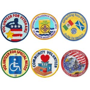 3D Embroidery Boy Scout Patch