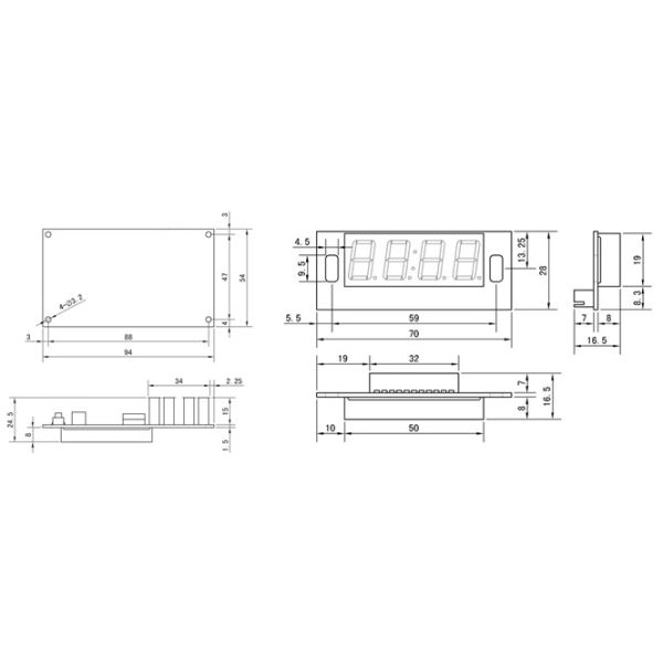 JY-18B coin operated USB time board with separate display time control Power Supply for USB devices