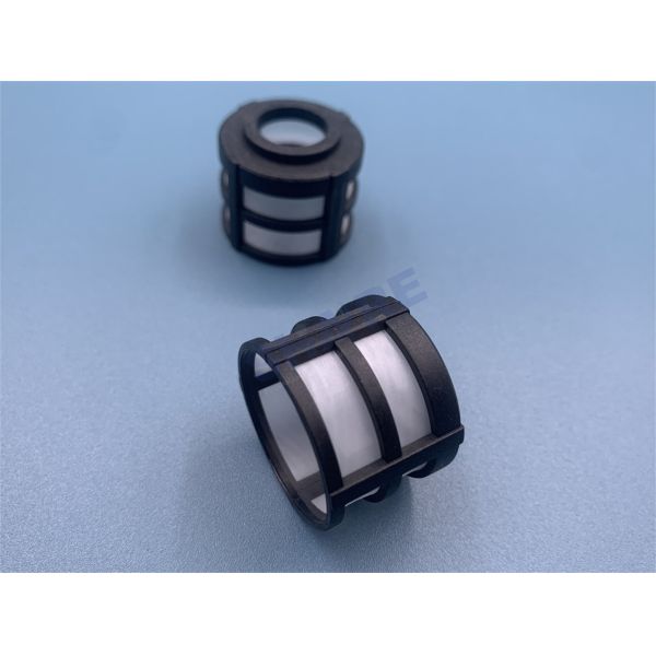 Custom PP Filter Mesh Cylinder Tubes Vertical Oblique Seam Ultrasonic Welding No Burrs No Material Build Up