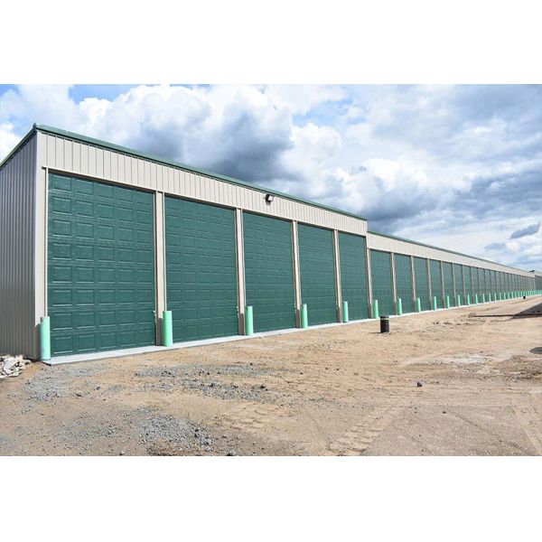 Customized Prefab Steel Structure Warehouse Box Type Frame ISO 9001 CE Standard