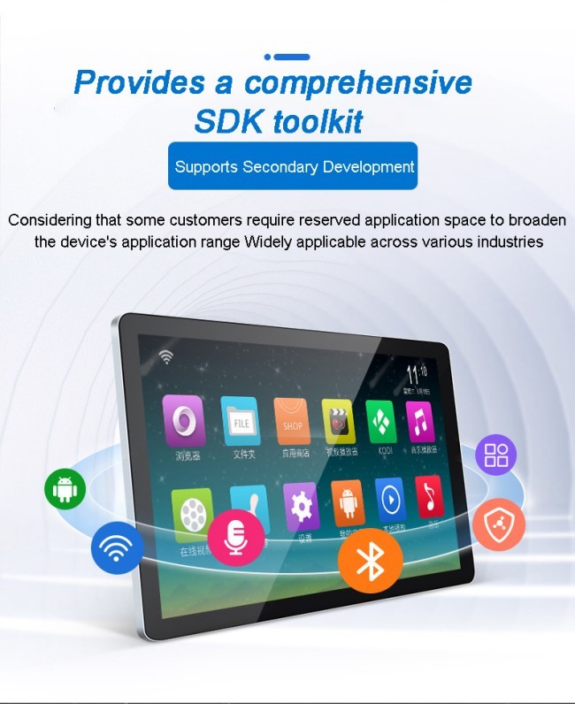 Customized IP65 Embedded 10.1-inch Rear-Mount Capacitive Touch Display HMI DC HD-MI Screen ﻿