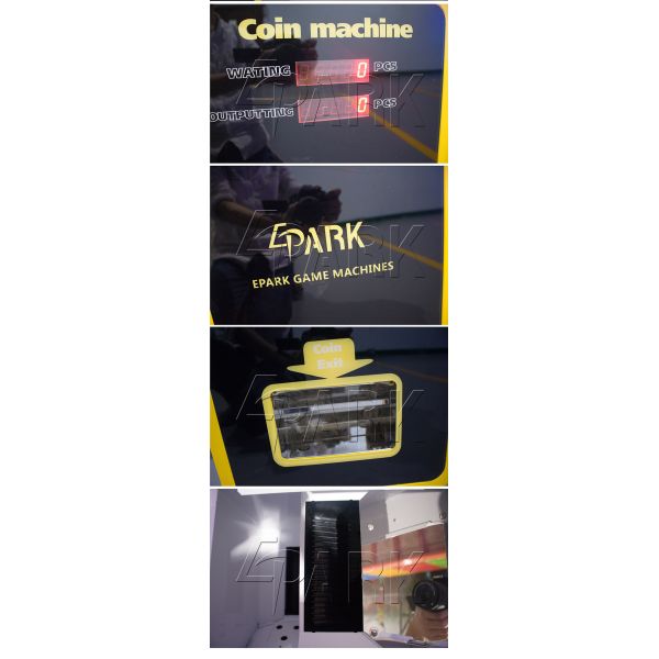 Desktop Bill Changer Machine / Coin Counting Machine Fixed And Durable