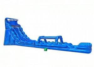 Buy cheap Fire - Retarded Long Kids Inflatable Water Slide / Blow Up Water Slide For Adults product