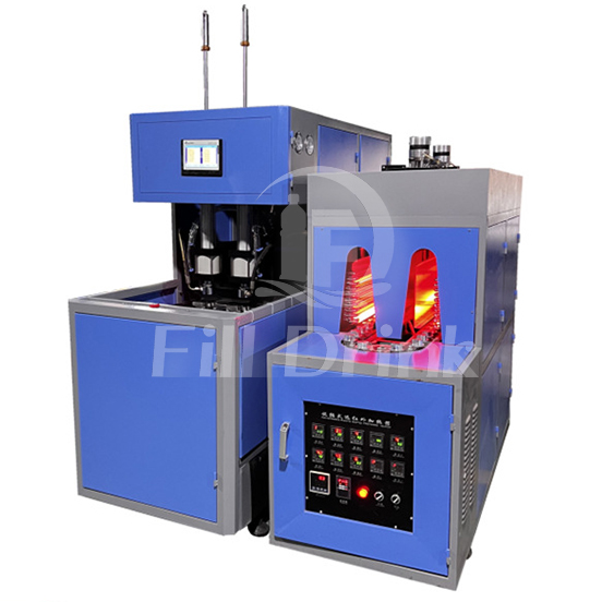 Semi Automatic PET Bottle Blowing Machine 5L 2 Cavity Blow Moulding Machine