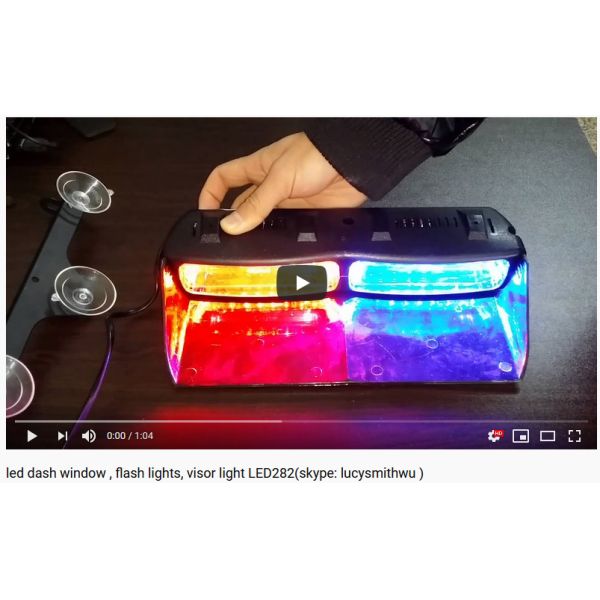 LED warning/high-power strobe flashing deck dash light.,Luces de trabajo,LED Lightheads,Lampy Stroboskopowe LED282