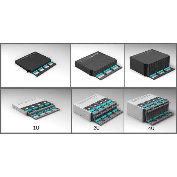 16F MPO-LC HD Patch Panel