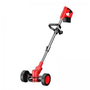 China DC 21V Battery Operated Weed Trimmer Edger With Anti Slip Telescopic Handle on sale