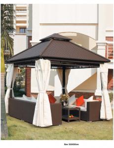 Buy cheap China outdoor house tent outdoor square gazebos rattan canopies 1102 product