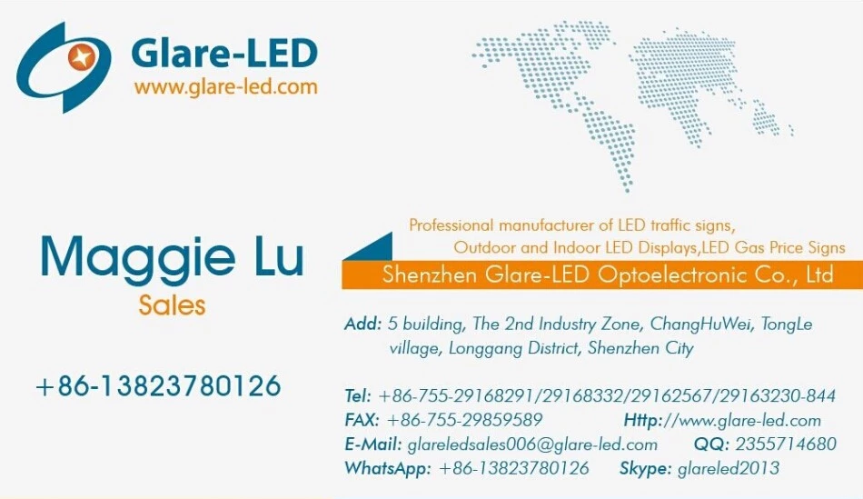 Other Pixel Pitch 960*960mm Outdoor Traffic Variable Message Sign on Highway Gantry