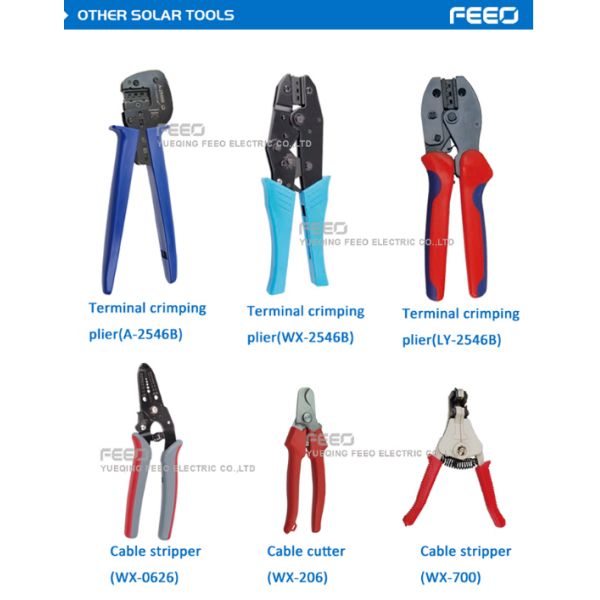 MC4-A2546B 270MM 0.74KG Solar Crimping Tool