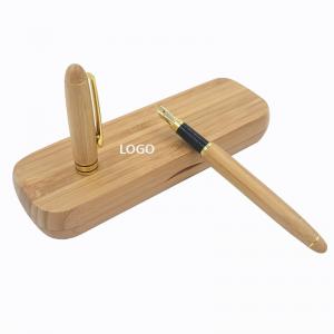 Buy cheap Elegent Bamboo Pen Set Ink Pen Business Gifts Logo Customized product