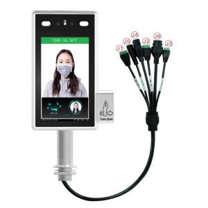 Buy cheap DC 12V 2.0MP Face Recognition Thermo Temperature Scanner product