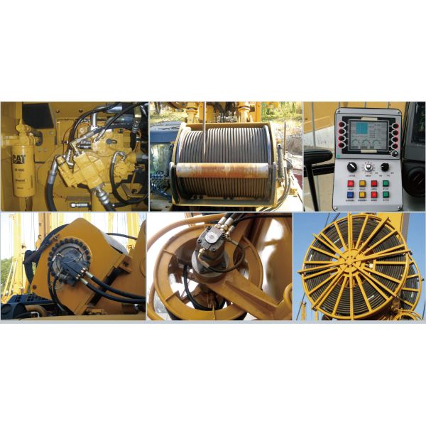 80 Meter Depth Hydraulic Diaphragm Wall Equipment Grab