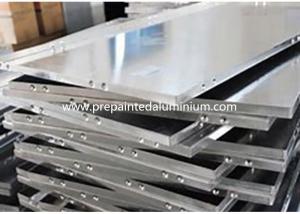 China 30-2500 mm Width Aluminium Plain Sheet For Reflector Lamps / Billboards / Signs on sale