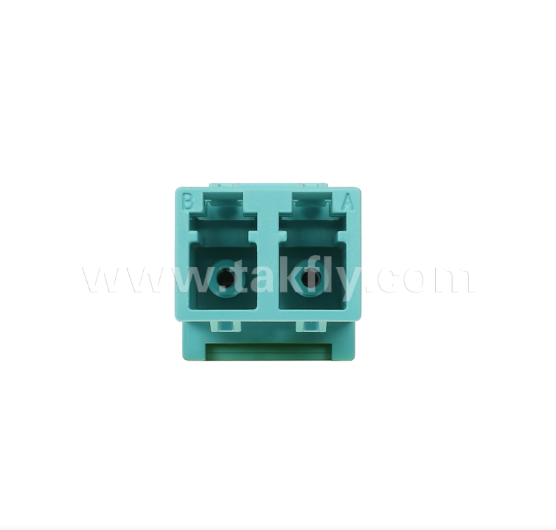 LC Duplex Polarity Switchable Adapter – Field-Reversible A/B Polarity, Built-in Light Blocking Plates, Protects Eyes from Laser Exposure, for Data