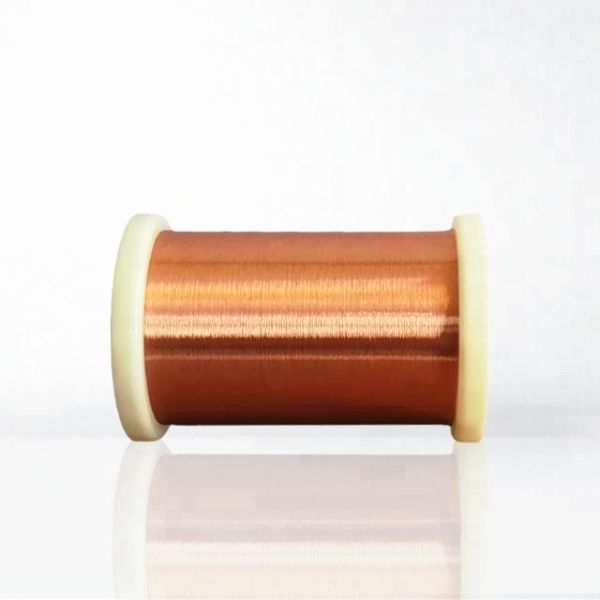 Ultra Fine Copper Magnet Wire Round Self Bonding Enameled Wire For Voice Coil