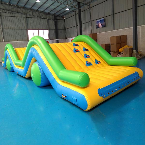Quality Bounica Floating Inflatable Water Slide With TUV Certificate for sale