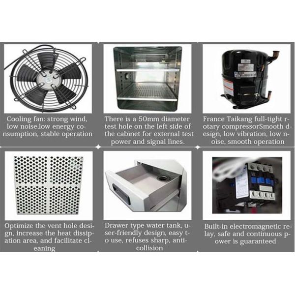 Touch Control Temp Humidity Chamber , Temperature And Humidity Control System